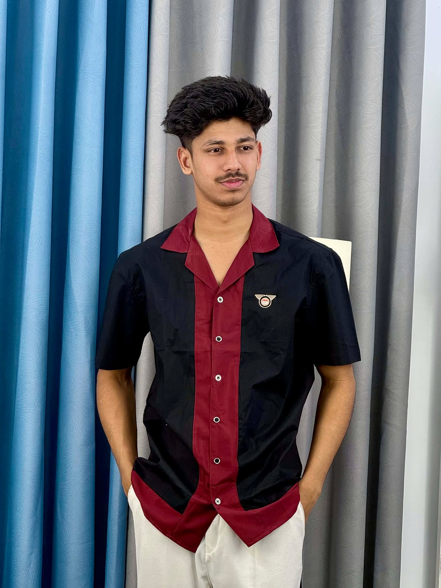 Contrast Half Shirt (CHS-8) - Image 2