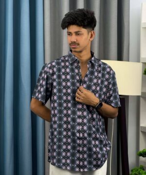 Alternative view of Magnate 3D Print Shirt 23