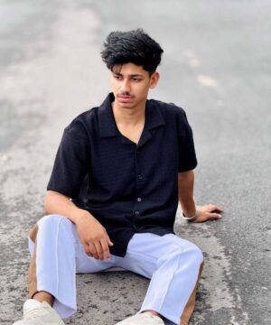 Drop Shoulder Shirt Black (DSS-2)