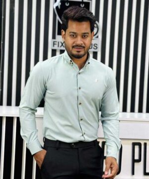 Formal Shirt (Light bluish green)