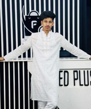 Alternative view of Summer Friendly Special Panjabi (Blue Dot) (SFP-5)