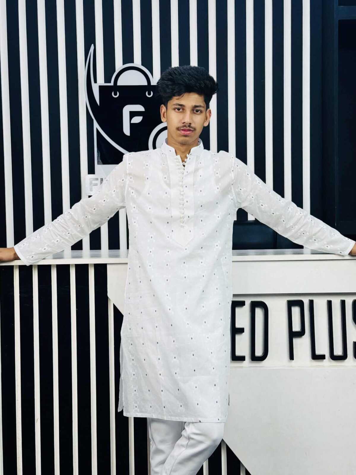 Summer Friendly Special Panjabi (Blue Dot) (SFP-5) - Image 2