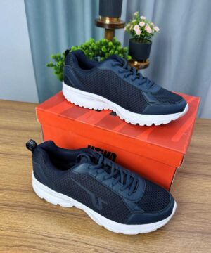 Alternative view of UTWO Navy Mesh Sneakers (BMS-2)