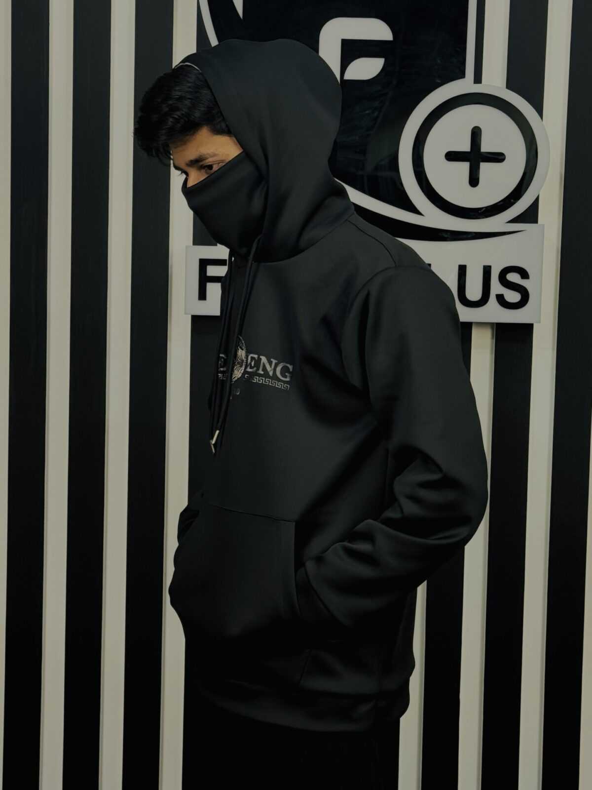 Roland High Neck Hoodie 15 - Image 3