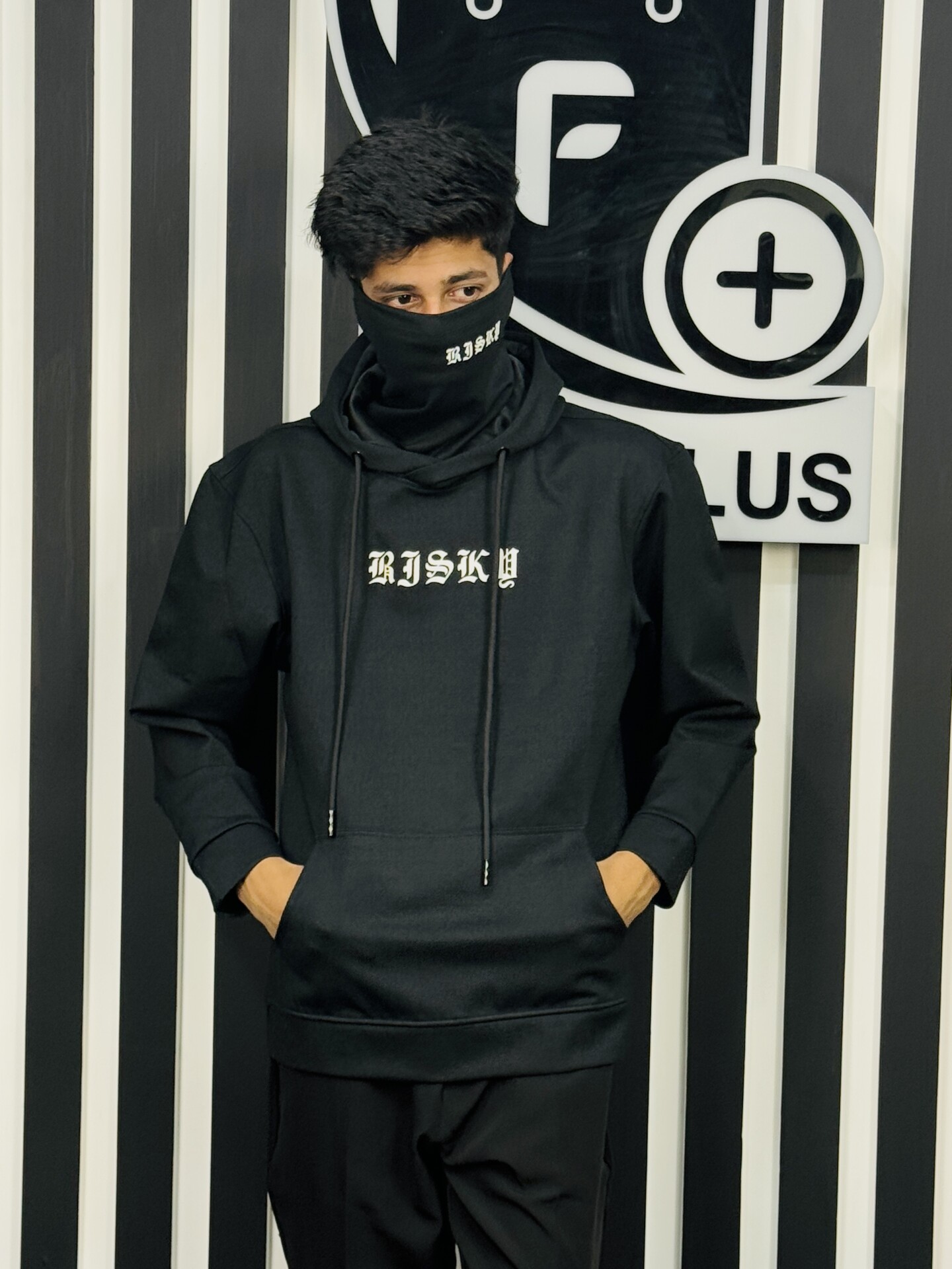 Risky High Neck Hoodie 14