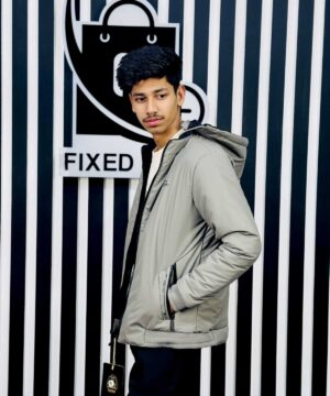 Alternative view of Men's 3-Layer Jacket with Hoodie (JKH-4)