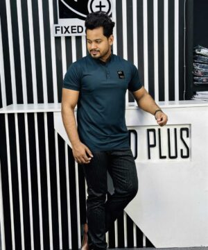 A/X China High Spandex Polo (Sea Green)(POLO-2)