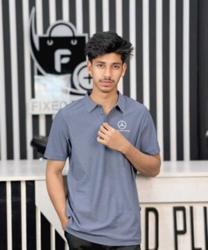 Alternative view of China High Spandex Polo (POLO-409)