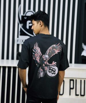 Alternative view of Drop Shoulder T-Shirts (DSTS-392)