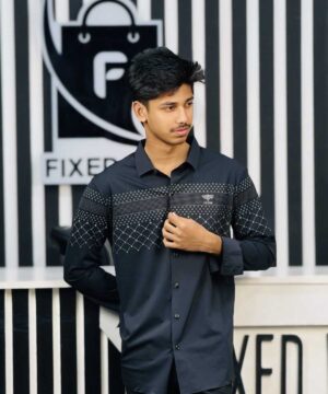 Alternative view of Chinese High Spandex Shirt (CHSS-41)