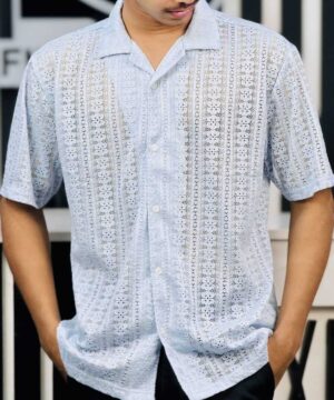 Alternative view of Breeze Lace Drop-Shoulder Shirt (BLDSS-1)