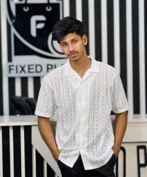 Alternative view of Breeze Lace Drop-Shoulder Shirt (BLDSS-2)