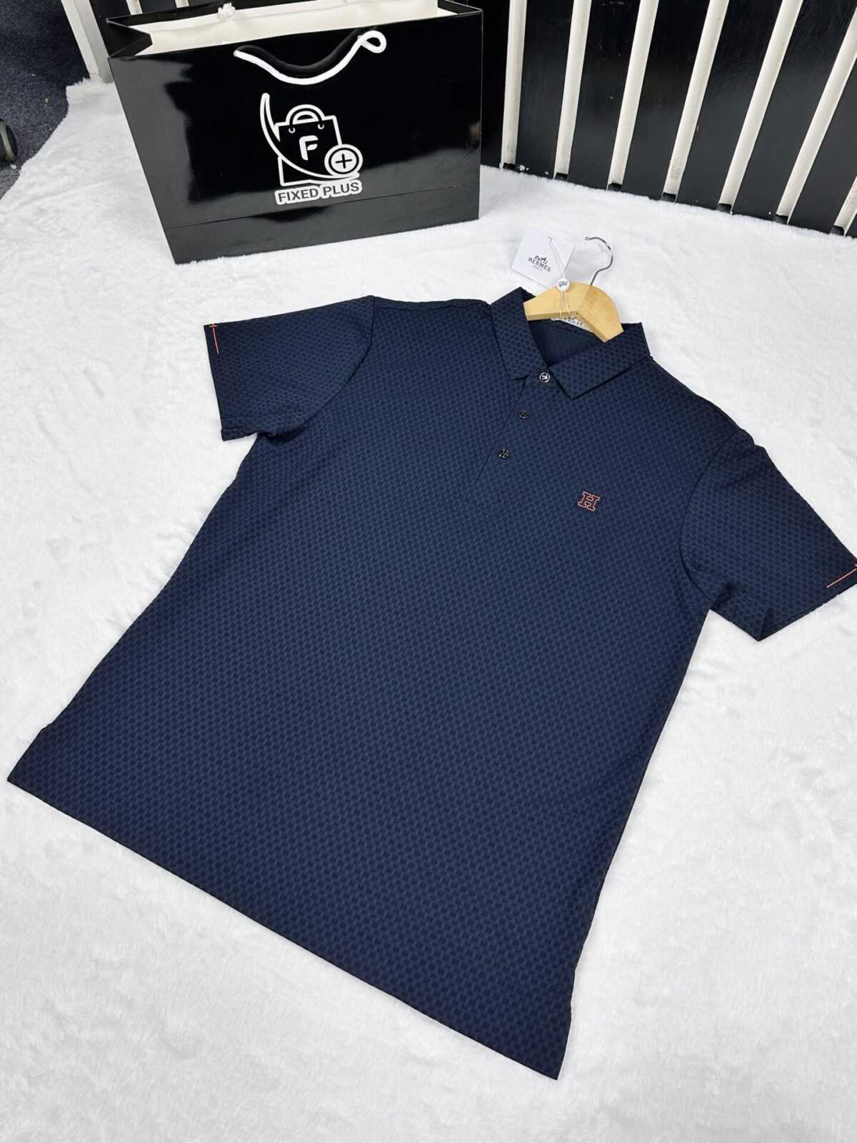 1:1 Hermes Polo Shirt (HPT-3) - Image 2