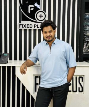 Alternative view of Drop Shoulder Polo Sky (DSP-4)