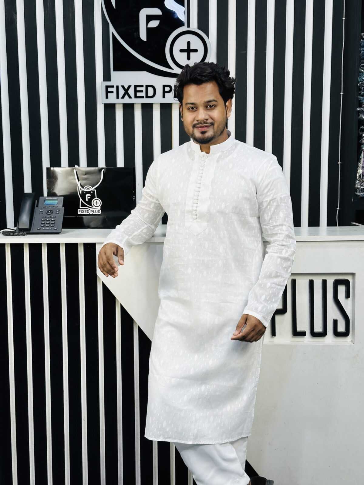 Dhoty Cotton Punjabi Loop Design (DCP-6) - Image 6