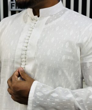 Alternative view of Dhoty Cotton Punjabi Loop Design (DCP-6)