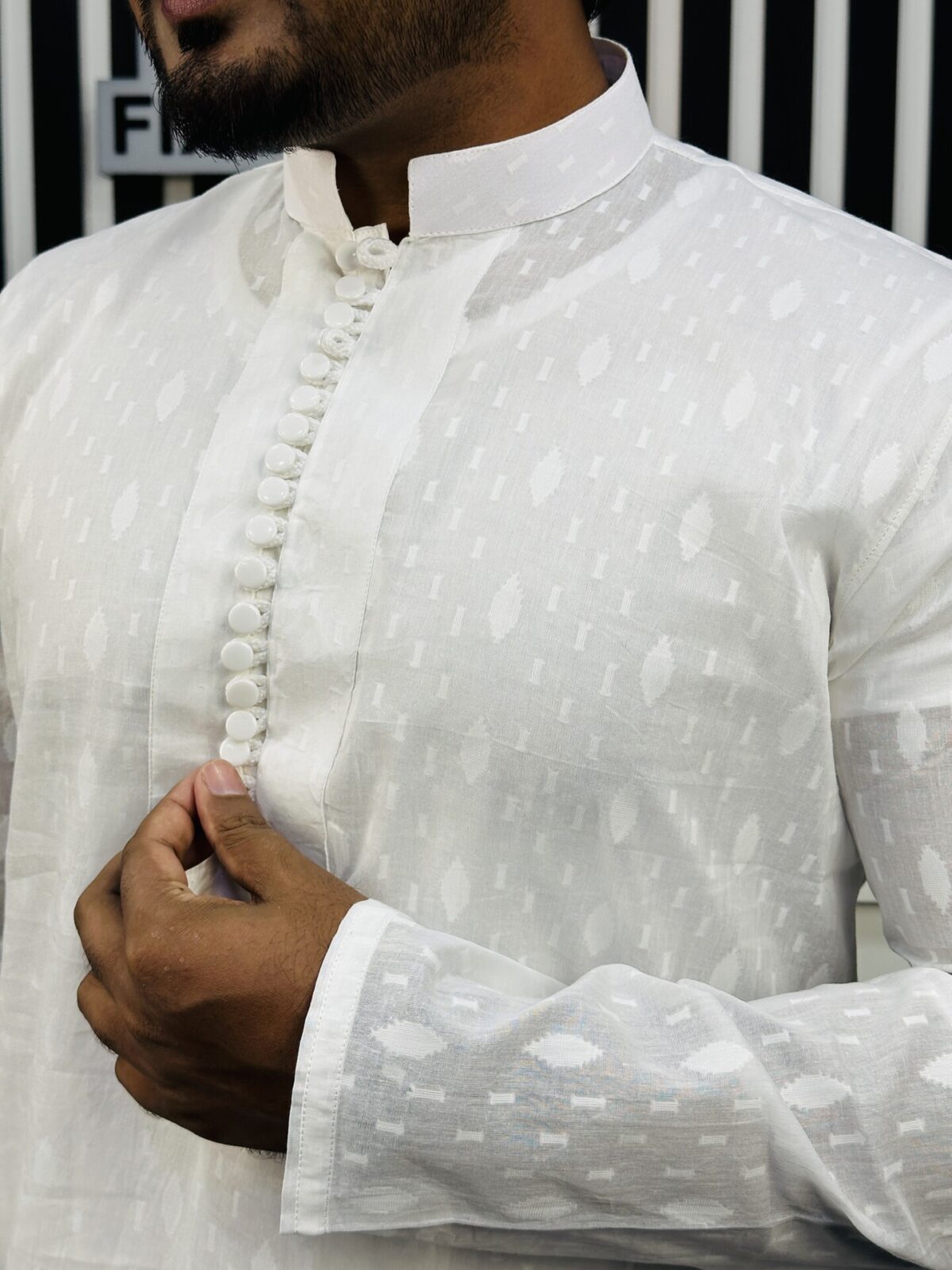 Dhoty Cotton Punjabi Loop Design (DCP-6) - Image 2