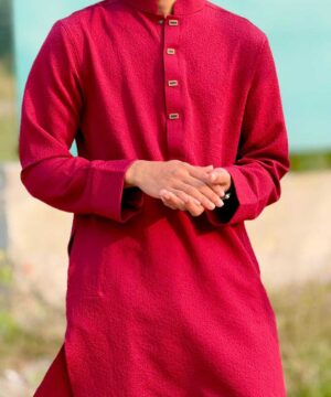 Royal Weave Panjabi – Maroon  (RWP-6)