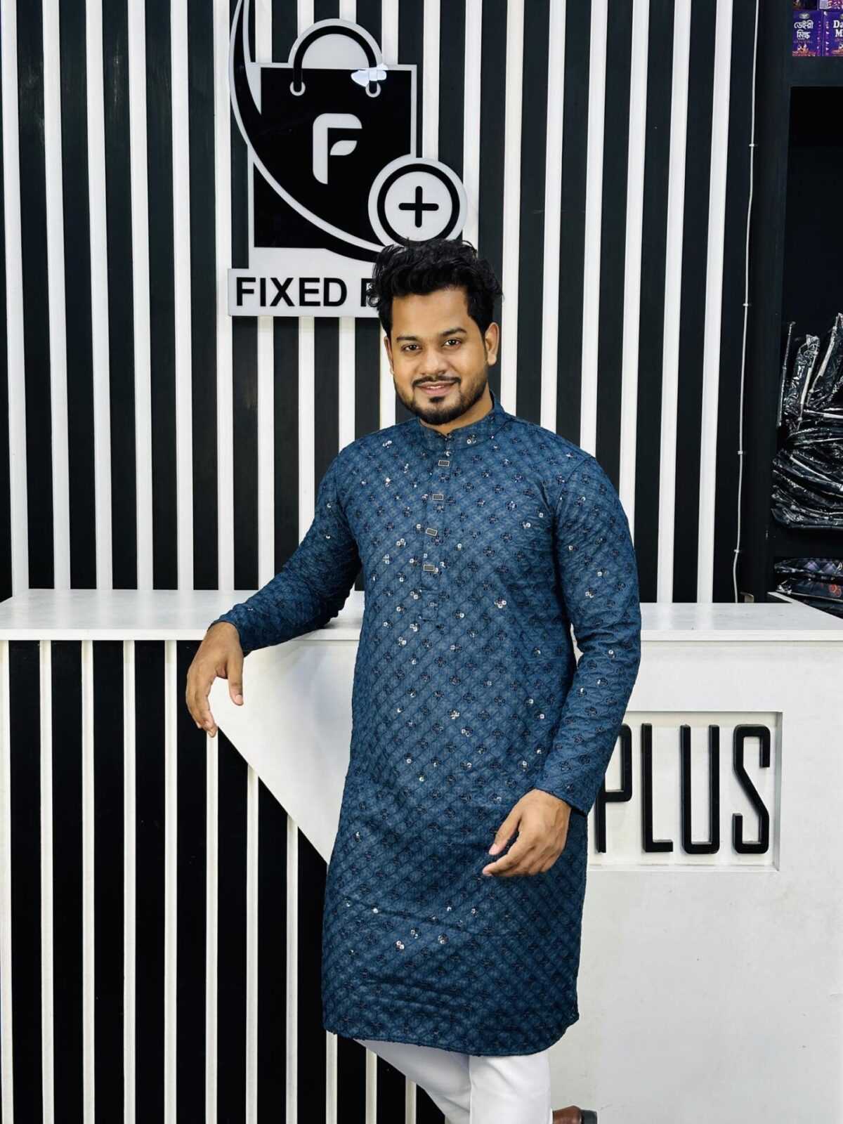 Sequence Panjabi Bright Navy (SP-5) - Image 3