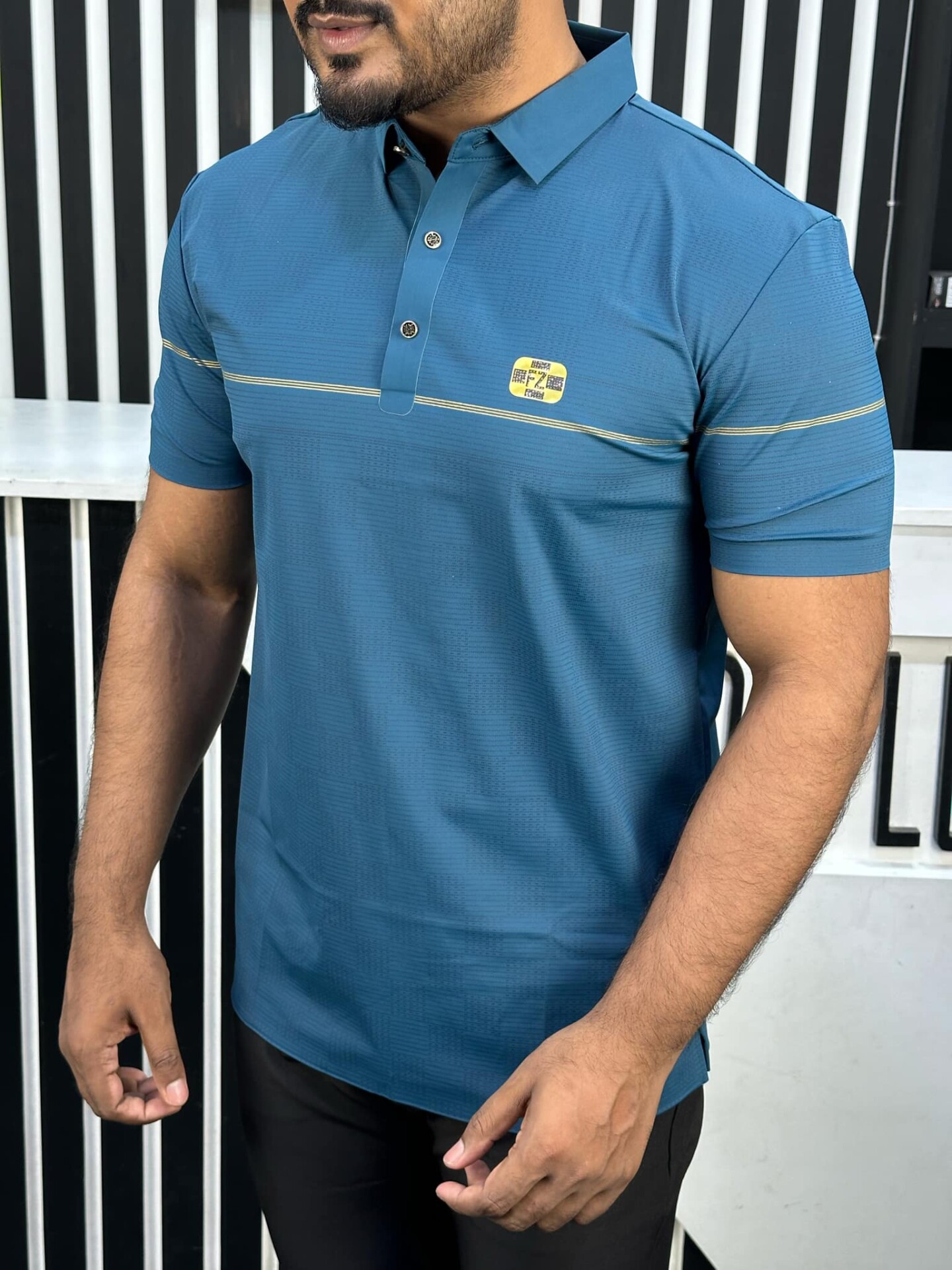 China High Spandex Polo (POLO-404) - Image 2