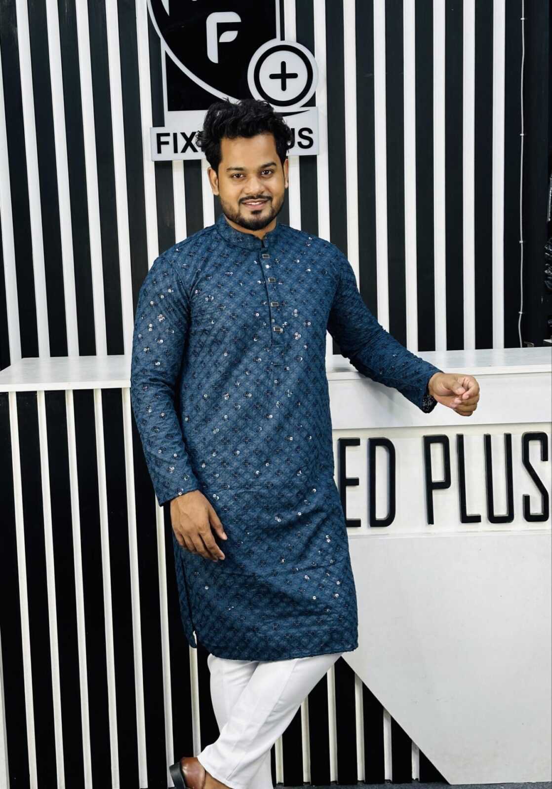 Sequence Panjabi Bright Navy (SP-5) - Image 2