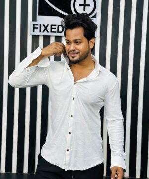 Alternative view of Chinese High Spandex Casual Shirt (CHSCS-22)