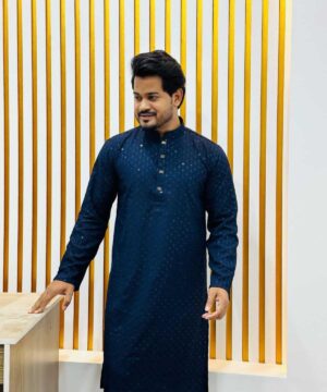 Alternative view of Sequence Panjabi Navy Blue (SP-13)