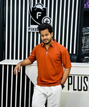 Drop Shoulder Polo Brown (DSP-3)