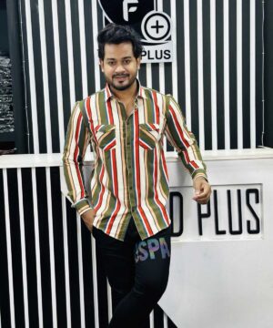 Alternative view of Lyckra Full Sleeve Print Shirt 249