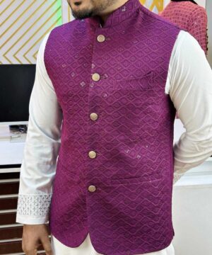 Alternative view of Party wear  Sequence"Koty" (Magenta) (PSK-4)