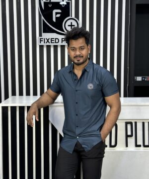 Alternative view of Chinese Half Shirt 129