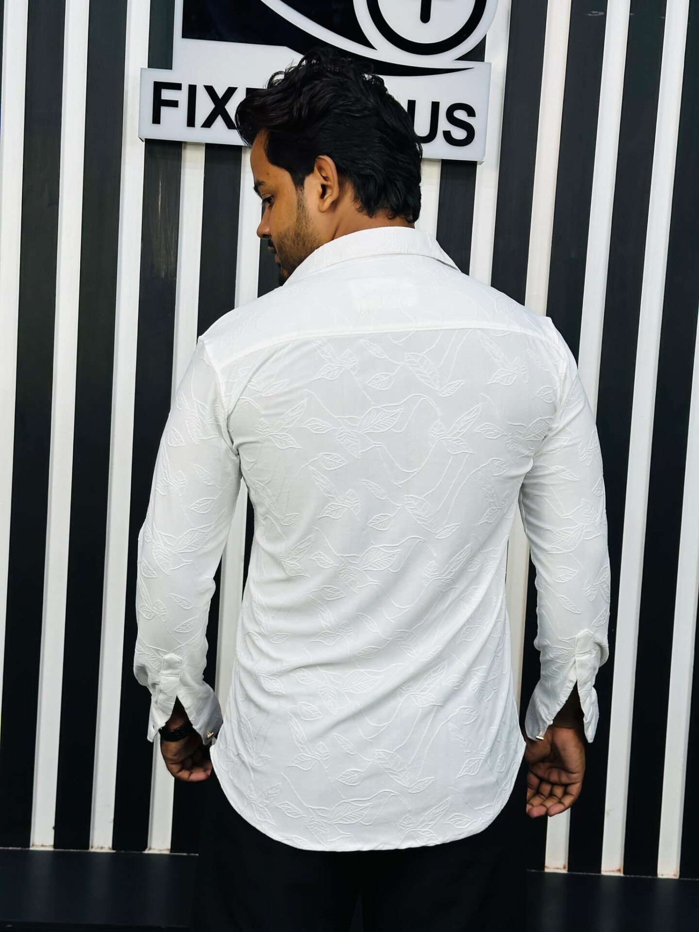 Chinese High Spandex Casual Shirt (CHSCS-22) - Image 3