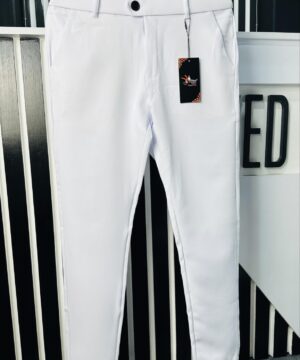 Alternative view of Formal Pant White 368