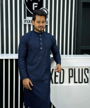 Alternative view of Sequence Panjabi Navy Blue (SP-11)