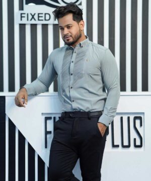 Tuxedo Shirt - Ash(TS-1)