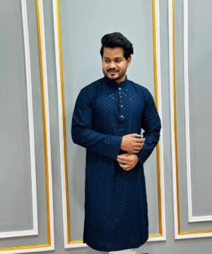 Sequence Panjabi Navy Blue (SP-13)