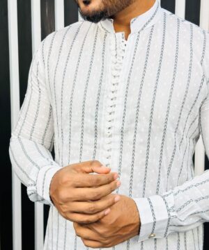 Dhoty Cotton Punjabi Loop Design (DCP-8)