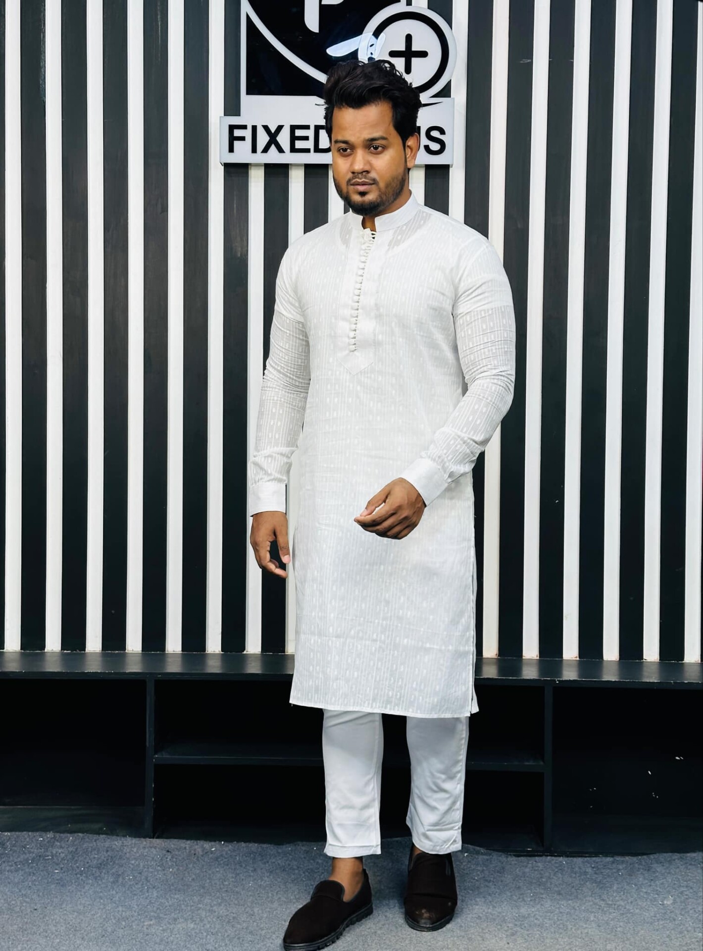 Dhoty Cotton Punjabi Loop Design (DCP-7) - Image 2