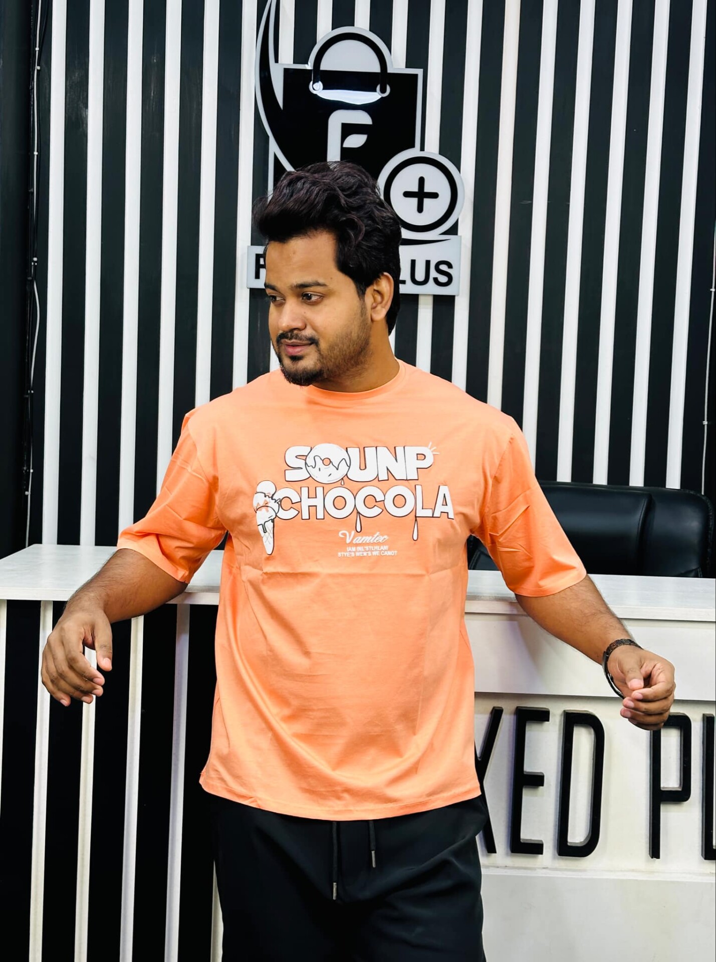 Drop Shoulder T-Shirts 378 - Image 2