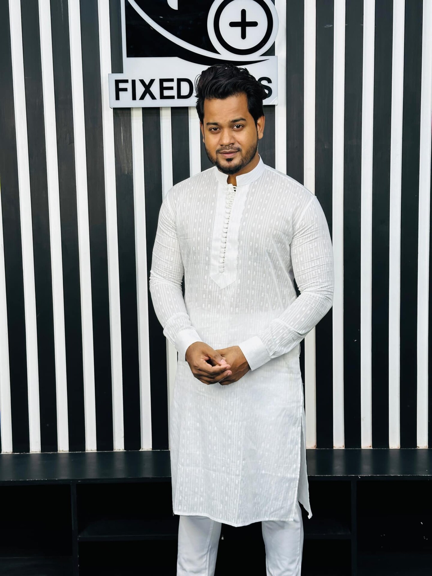 Dhoty Cotton Punjabi Loop Design (DCP-7) - Image 3