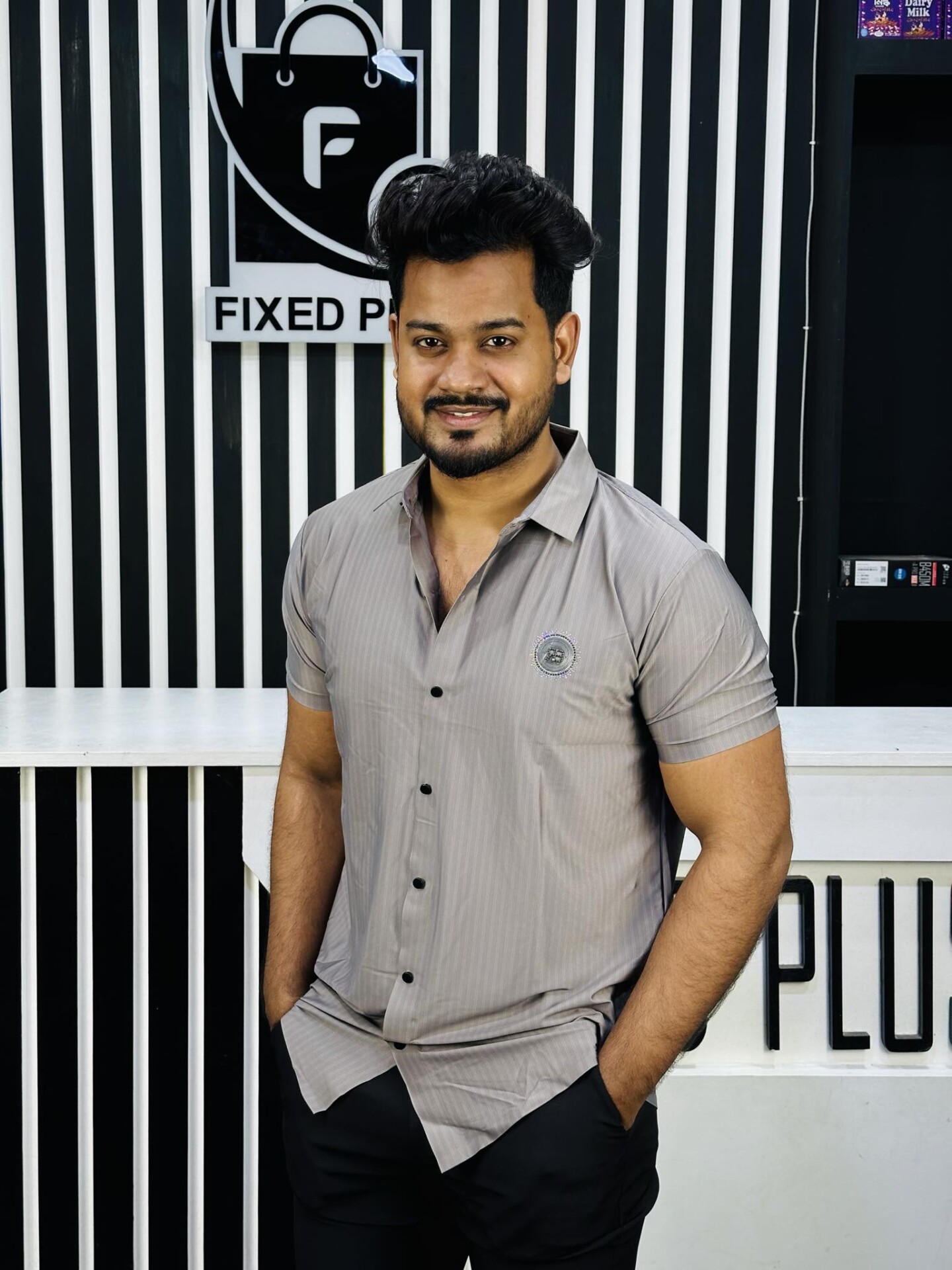 Chinese Half Shirt 135 - Image 2