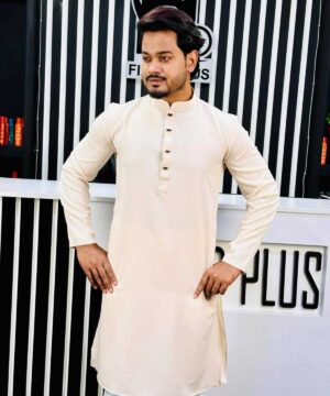 Alternative view of Formal Panjabi Cream (FP-4)