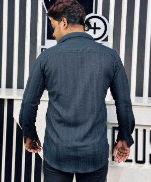 Alternative view of Chinese Spandex Shirt (Black)(CSS-32)