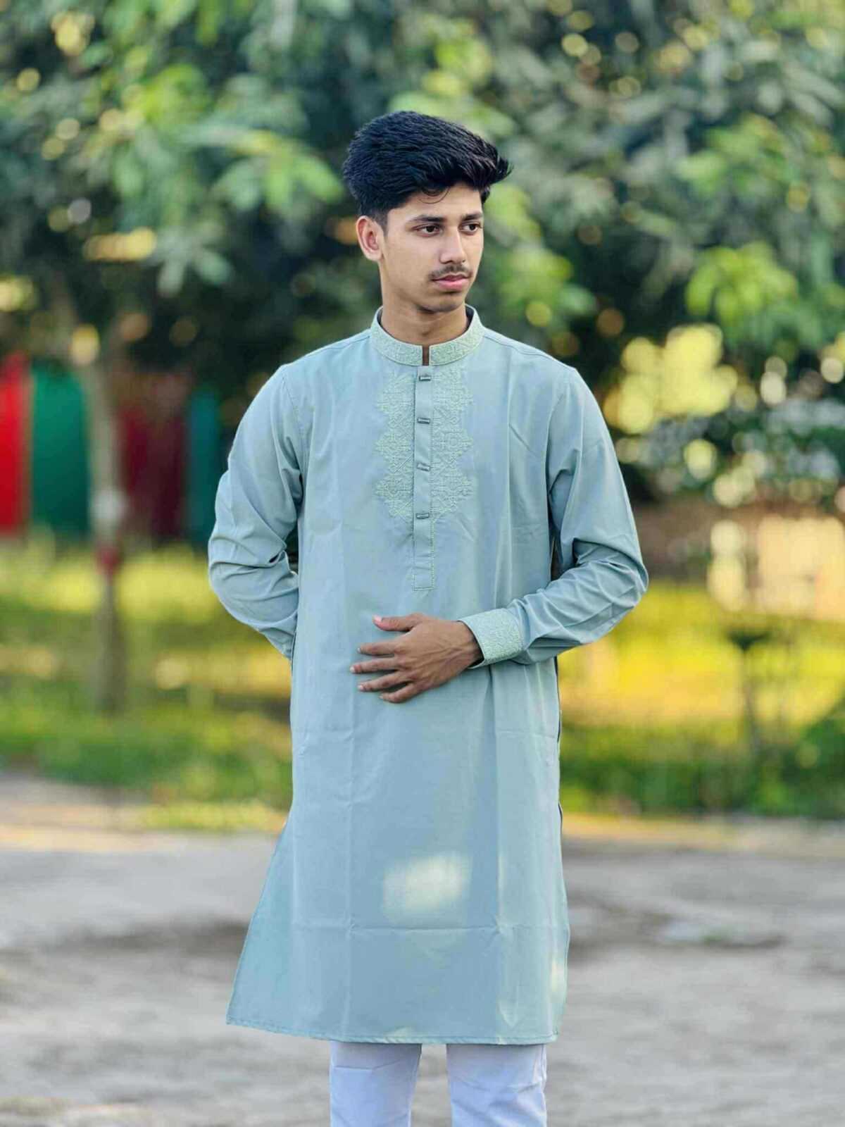 Embroidery Taharat Panjabi (ETP-105) - Image 3