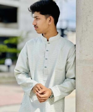 Alternative view of New Double Pasting Crocked Panjabi (DPCP-108)