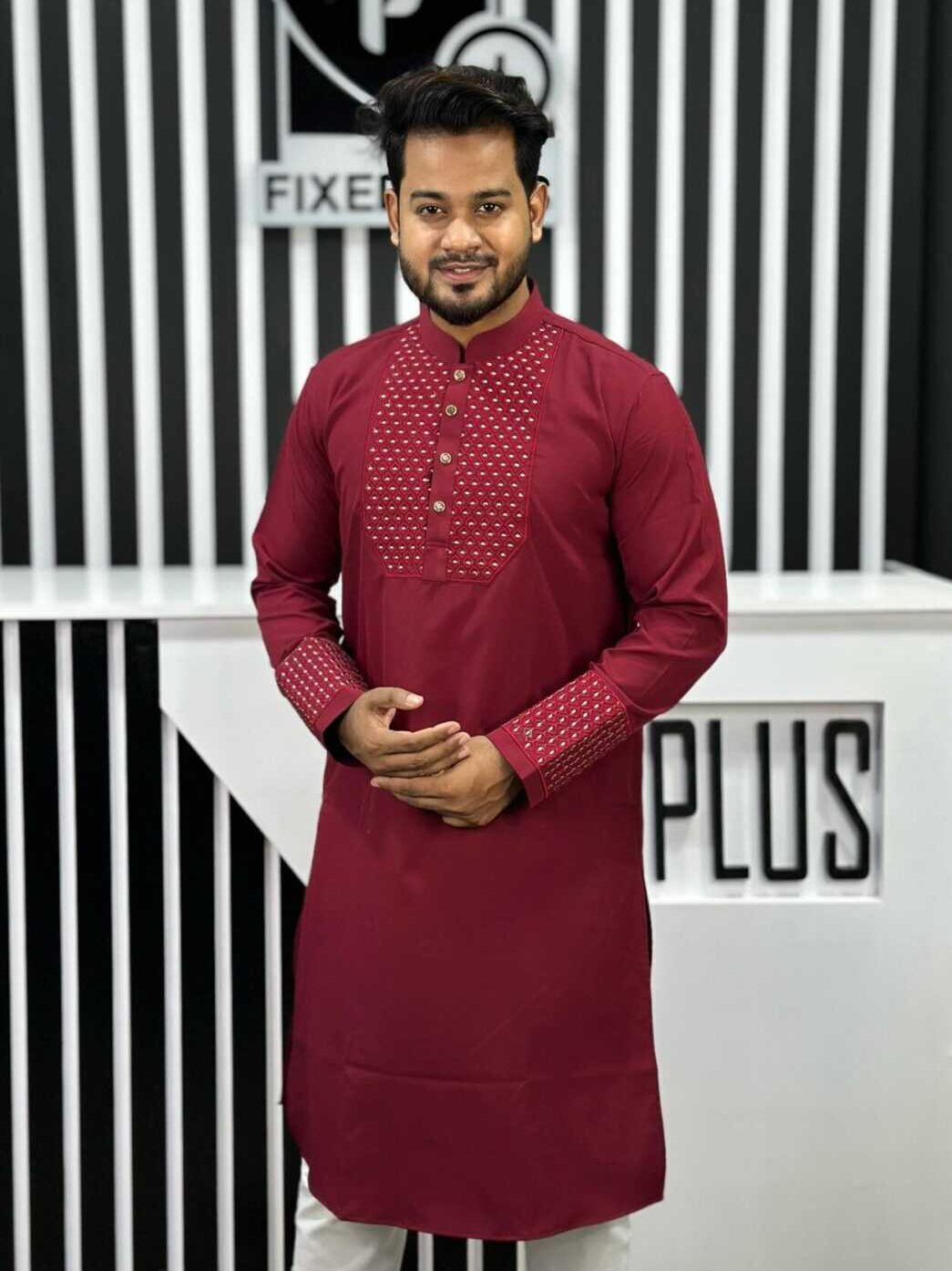 Commando Panjabi Maroon (CP-4)